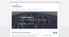 Desktop Screenshot of cormorant-capital.com