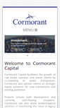 Mobile Screenshot of cormorant-capital.com